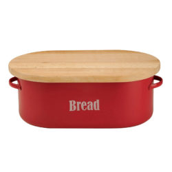 Typhoon Vintage Kitchen Bread Bin - Red